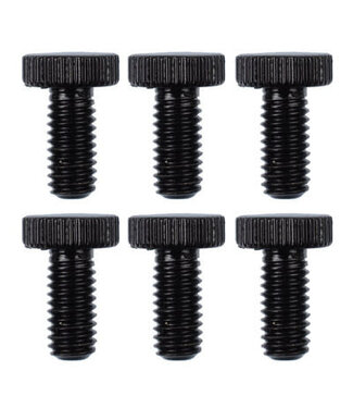 Retro Parts Retro Parts RP378B Fine Tuner Screws For Tremolo Bridge, 6pc Black
