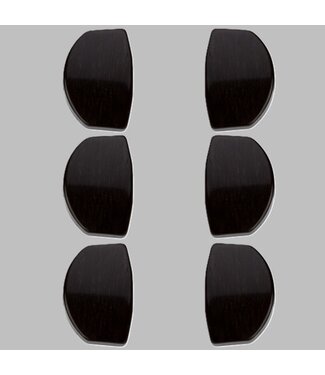 WDMusic WD Music TMB1B Machine Tuner Button, Large Schaller Style, Single Black