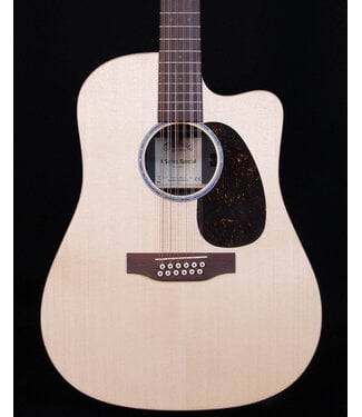 Martin Martin DX2E 12-String Dreadnought Acoustic Electric, Sitka/Faux Brazilian