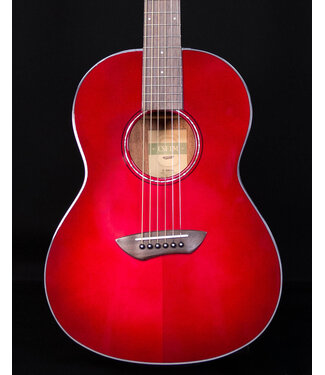 Yamaha Yamaha CSF1M Parlor Size Acoustic Electric, Crimson Red Burst