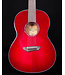 Yamaha CSF1M Parlor Size Acoustic Electric, Crimson Red Burst