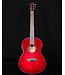 Yamaha CSF1M Parlor Size Acoustic Electric, Crimson Red Burst