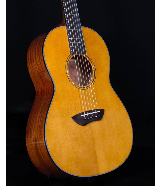 Yamaha CSF1M Parlor Size, Solid Top, Mahogany Back and Sides, Vintage Natural