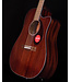 Fender CD-140SCE, Walnut FB, All-Mahogany with Case