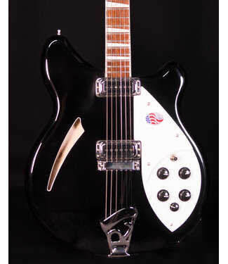 Rickenbacker Rickenbacker 360 Semi Hollow Electric Guitar, JetGlo