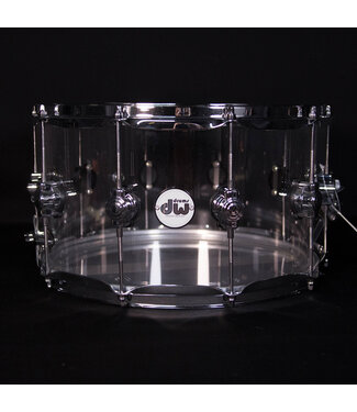 DW DW 14" x 8" Design Series Clear Acrylic Snare Drum