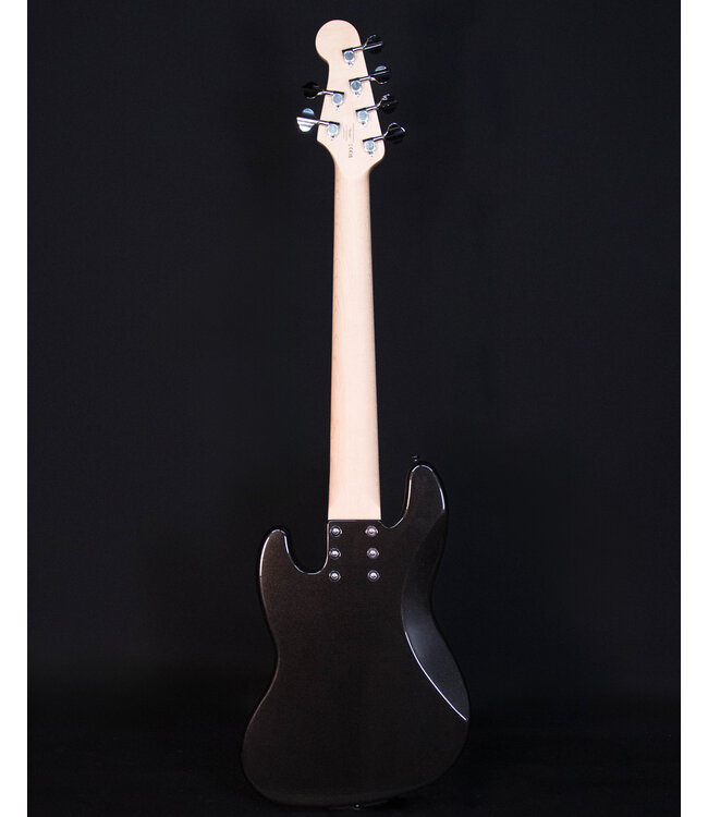 Squier Affinity Jazz Bass VI, Laurel FB, Black Metallic
