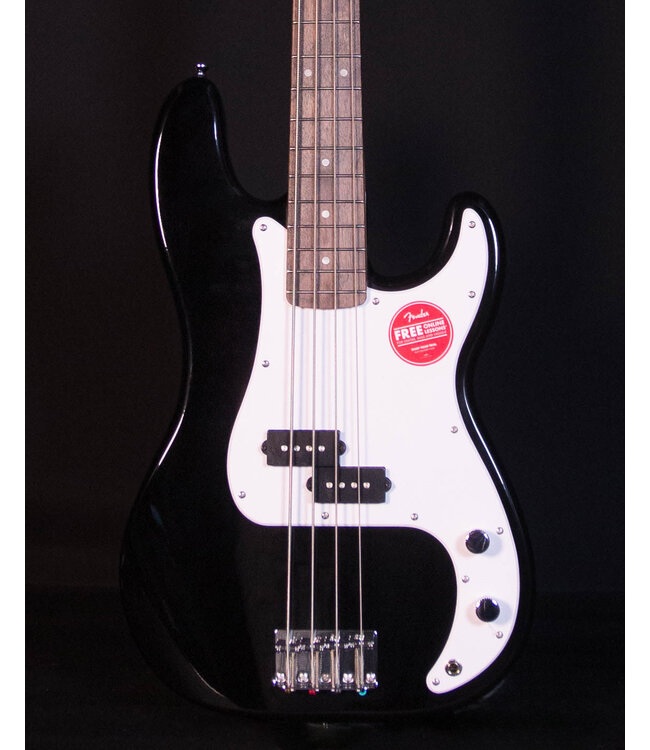 Squier Squier Sonic Precision Bass, Laurel FB, Black