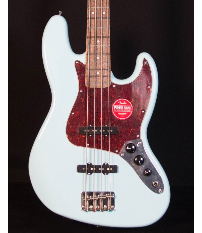 Squier Squier Classic Vibe '60s Jazz Bass, Laurel FB, Daphne Blue