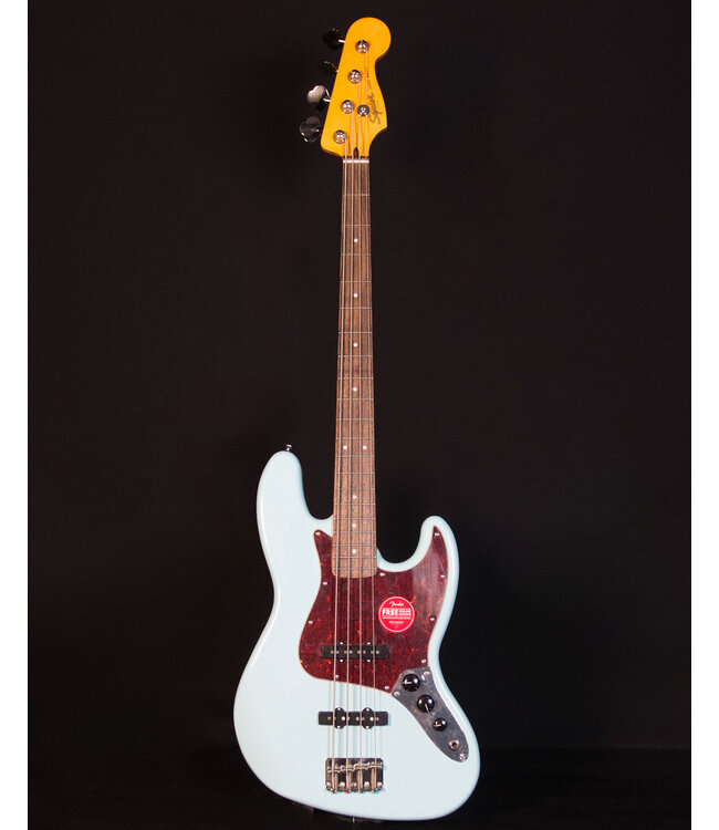 Squier Classic Vibe '60s Jazz Bass, Laurel FB, Daphne Blue