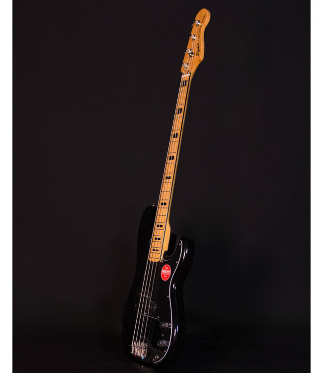 Squier Classic Vibe '70s Precision Bass, Maple FB, Black