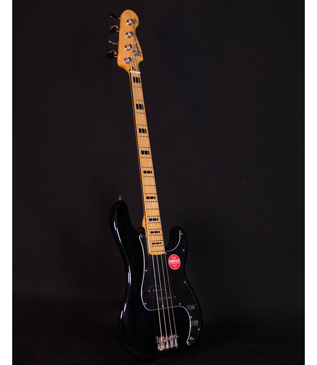 Squier Classic Vibe '70s Precision Bass, Maple FB, Black
