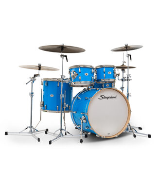Slingerland Studio King Outfit, 5-Piece, 10/12/16F/22K/6.5x14S, Lunar Blue Lacquer