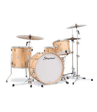 Slingerland Studio King Outfit, 4-Piece, 13/16F/22K/6.5x14S, Ventura Sand Lacquer