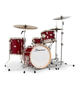 Slingerland Studio King Outfit, 4-Piece, 12/14F/18K/5.5x14S, Royal Crimson Lacquer