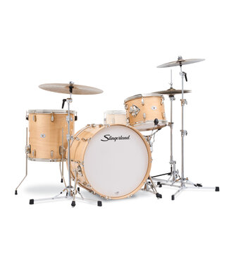 Slingerland Studio King Outfit, 3-Piece, 13/16F/22K, Ventura Sand Lacquer