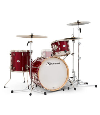 Slingerland Studio King Outfit, 3-Piece, 12/14F/20K, Royal Crimson Lacquer