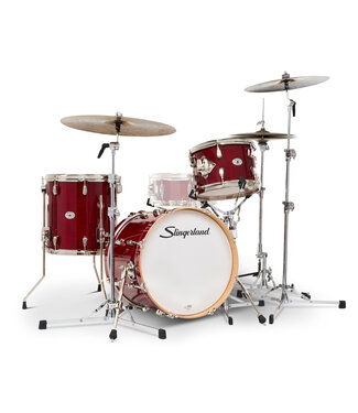 Slingerland Studio King Outfit, 3-Piece, 12/14F/18K, Royal Crimson Lacquer