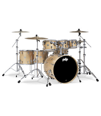PDP PDP Concept Series 7-Piece Maple Shell Pack, Natural Lacquer