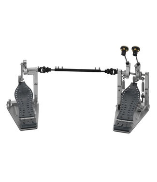 DW DW MFG Series Machined Direct Drive Double Pedal w/ Bag, Gun Metal Edition