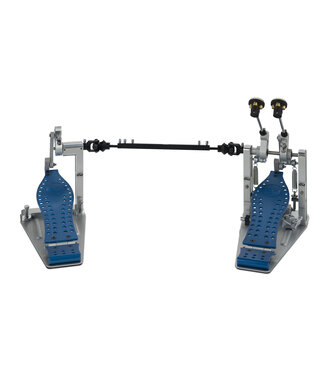 DW DW MFG Series Machined Direct Drive Double Pedal w/ Bag, Cobalt Edition
