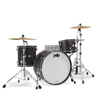 PDP PDP Concept Classic Series 3-Piece Maple Shell Pack, 24" Bass Drum, Ebony w/Ebony Hoops