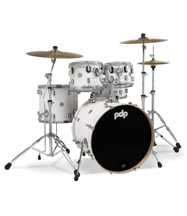 PDP Concept Maple 5-Piece Shell Pack, Pearlescent White Lacquer
