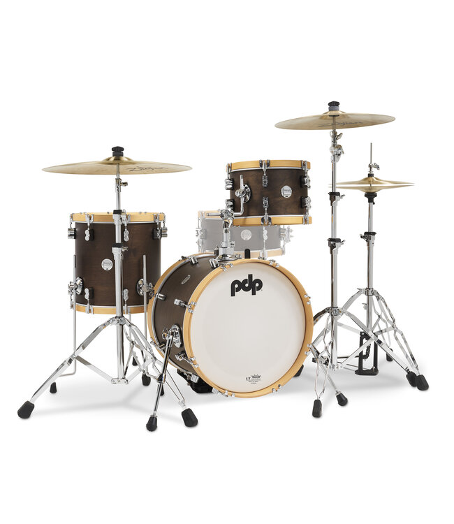 PDP Concept Classic Series 3-Piece Bop Shell Pack, Walnut