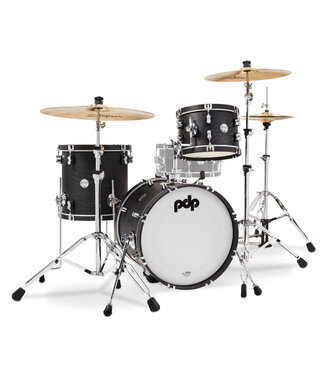 PDP PDP Concept Classic Series 3-Piece Bop Shell Pack, Ebony