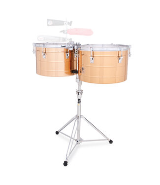 LP Latin Percussion LP258-BZ 15" and 16" Tito Puente Thunder Timbales - Bronze