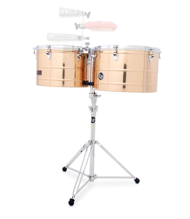 Latin Percussion LP1516-BZ 15" and 16" Prestige Thunder Timbales - Bronze