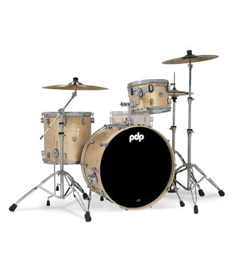 PDP PDP Concept Maple Series 3-Piece Rock Shell Pack, Natural Lacquer