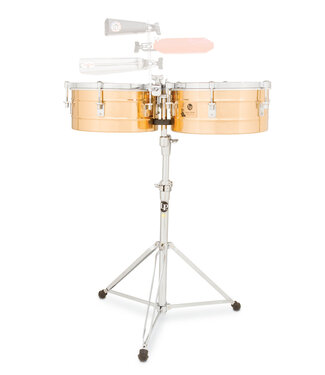 LP Latin Percussion LP256-BZ 13" and 14" Tito Puente Timbales - Bronze