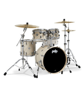 PDP PDP Concept Maple 4-Piece Fusion Shell Pack, Twisted Ivory