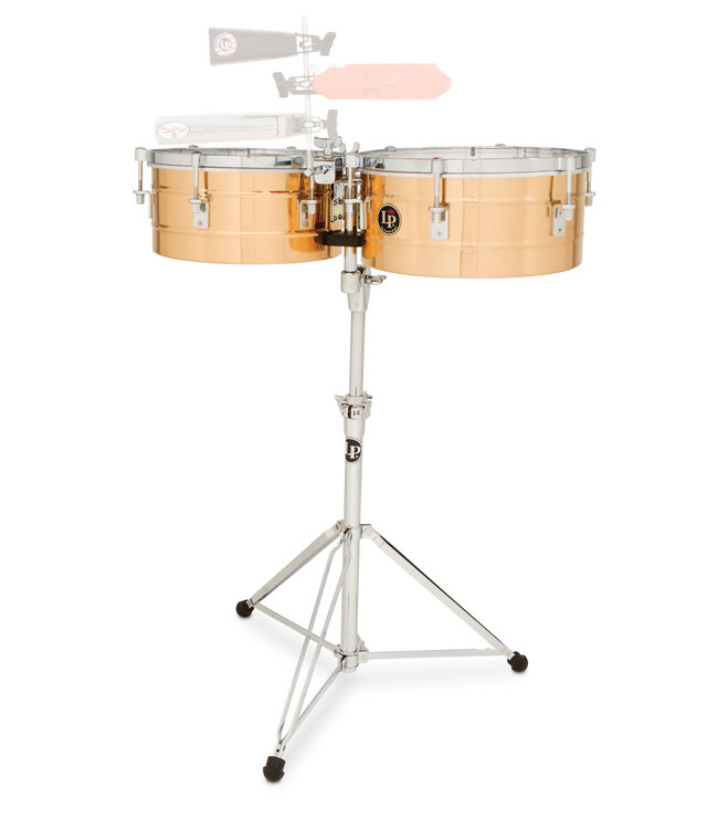 Latin Percussion LP257-BZ 14" and 15" Tito Puente Timbales - Bronze