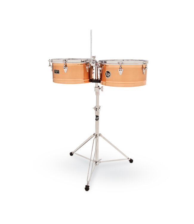 Latin Percussion LP1314-GIO 13" and 14" Giovanni Hidalgo Top-Tuning Timbales - Bronze