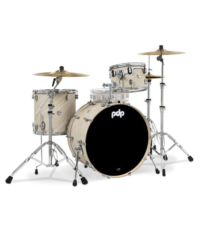 PDP Concept Maple Series 3-Piece Rock Shell Pack, Twisted Ivory