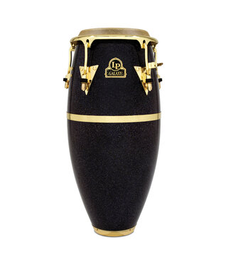 LP Latin Percussion LP811Z Galaxy Fiberglass 9-3/4Inch Requinto - Black Hologram with Gold Tone Hardware
