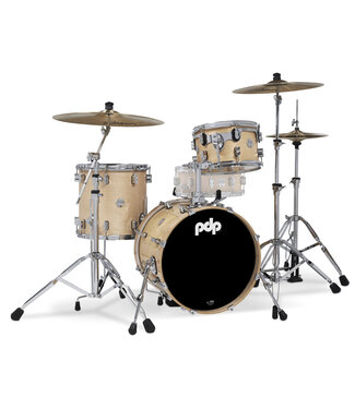 PDP PDP Concept Maple Series 3-Piece Bop Shell Pack, Natural Lacquer