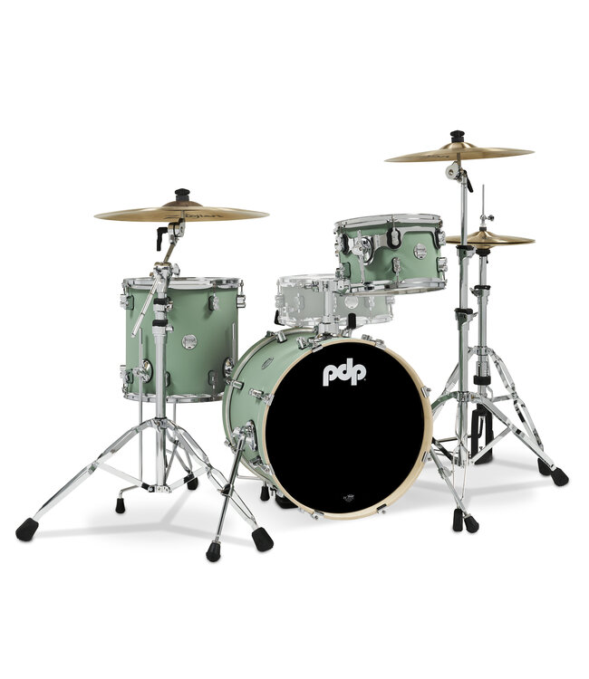 PDP Concept Maple Series 3-Piece Bop Shell Pack, Satin Seafoam