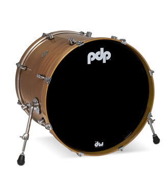 PDP PDP Concept Series Maple Exotic Bass Drum, 18x22, Natural Honey Mahogany