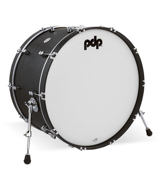 PDP PDP Concept Classic 14x26 Ebony Stain Kick Drum with Ebony Stain Hoops