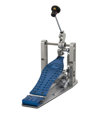 Drum Workshop DW MFG Series Machined Direct Drive Single Pedal w/ Bag, Cobalt Edition