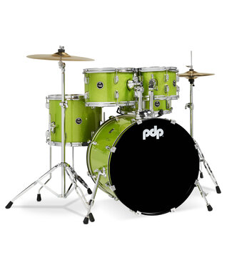 PDP PDP Center Stage Electric Green Sparkle Drum Set Drum Set