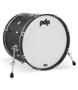 PDP PDP Concept Classic 16x22 Ebony Stain Kick Drum with Ebony Stain Hoops