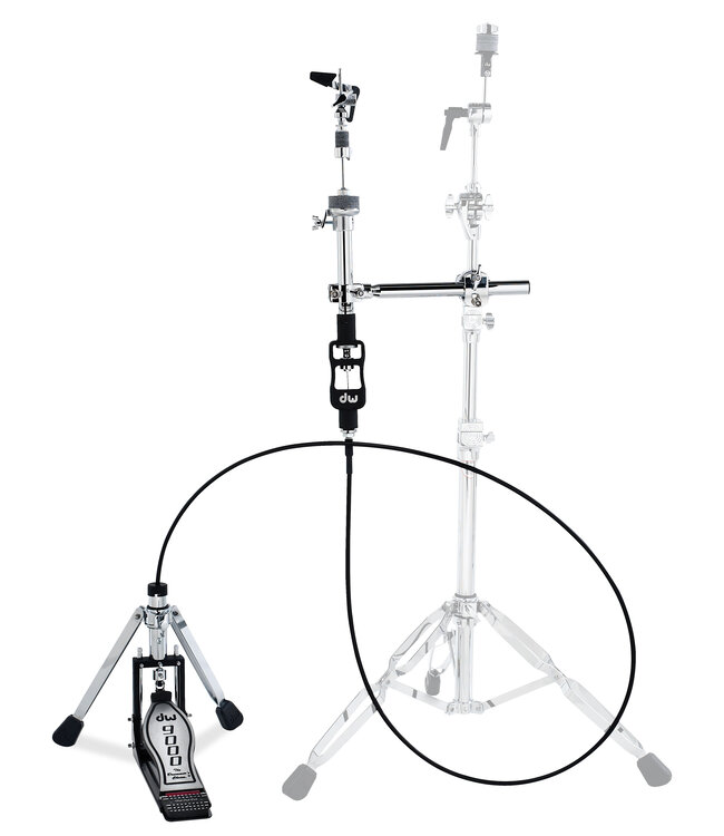 DW 9000 Series Remote Cable Hi-Hat Stand w/ MG-1, MG-2, 505 and Bag - 8ft