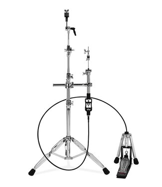 Drum Workshop DW 9000 Series Remote Cable Hi-Hat Stand w/ MG-1, MG-2, 505 and Bag - 2ft