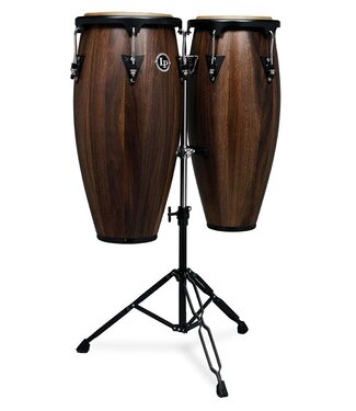 LP LP Aspire 10-inch and 11-inch Conga Set with Double Stand - Jamjuree