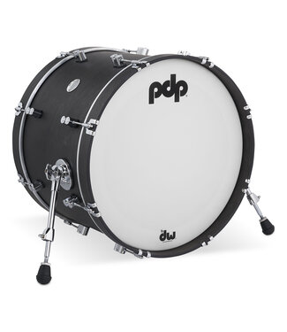 PDP PDP Concept Classic 14x20 Ebony Stain Kick Drum with Ebony Stain Hoops