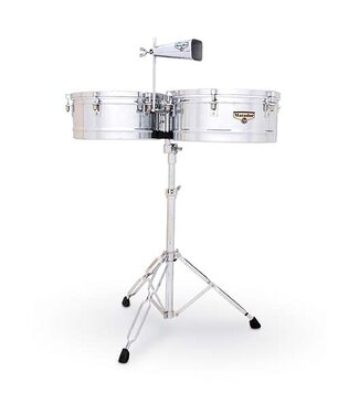 LP LP Matador M257 14" and 15" Timbales - Chrome with Chrome Hardware